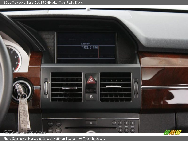 Mars Red / Black 2011 Mercedes-Benz GLK 350 4Matic