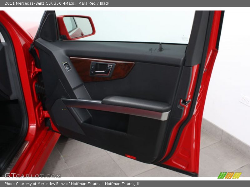 Mars Red / Black 2011 Mercedes-Benz GLK 350 4Matic