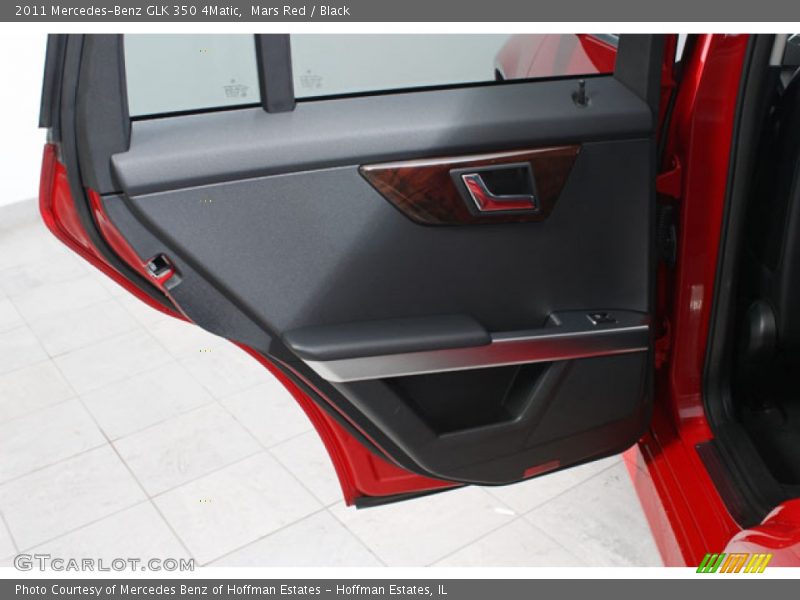 Mars Red / Black 2011 Mercedes-Benz GLK 350 4Matic