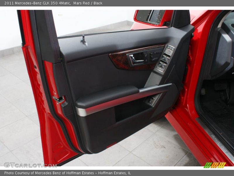 Mars Red / Black 2011 Mercedes-Benz GLK 350 4Matic