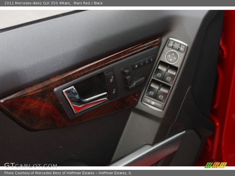 Mars Red / Black 2011 Mercedes-Benz GLK 350 4Matic