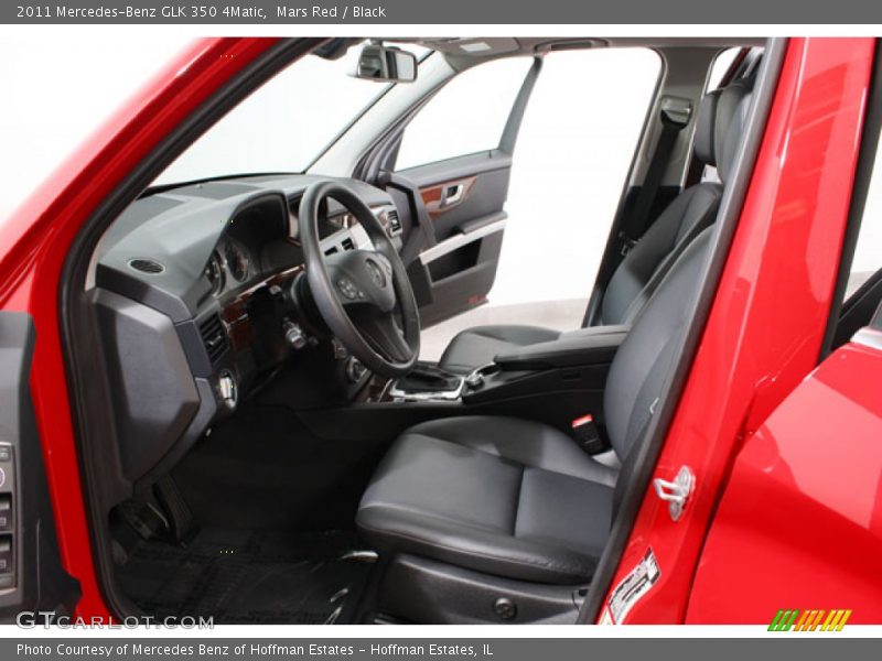 Mars Red / Black 2011 Mercedes-Benz GLK 350 4Matic