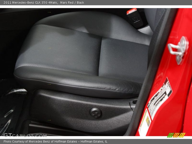 Mars Red / Black 2011 Mercedes-Benz GLK 350 4Matic