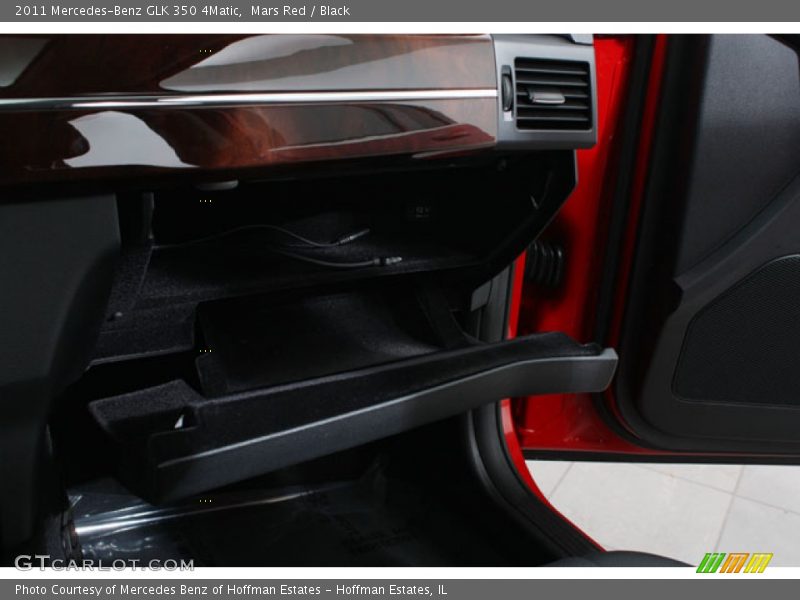 Mars Red / Black 2011 Mercedes-Benz GLK 350 4Matic