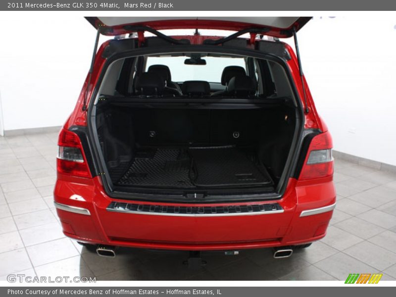 Mars Red / Black 2011 Mercedes-Benz GLK 350 4Matic