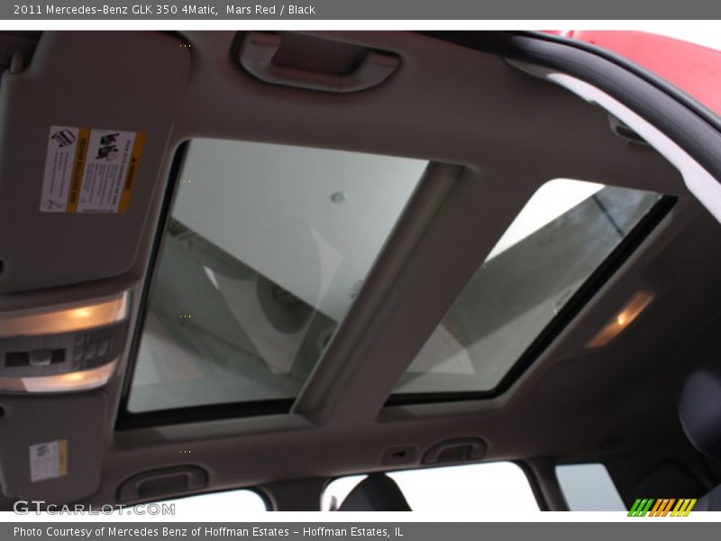 Mars Red / Black 2011 Mercedes-Benz GLK 350 4Matic