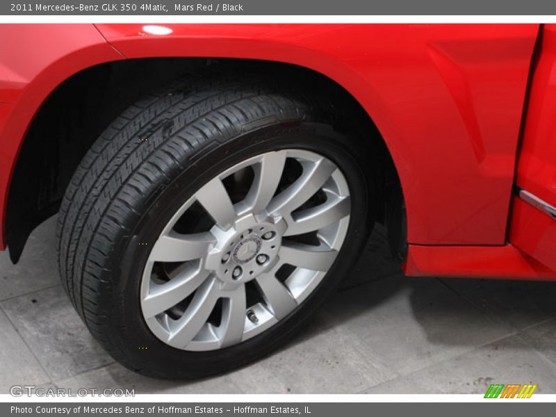 Mars Red / Black 2011 Mercedes-Benz GLK 350 4Matic