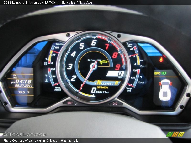  2012 Aventador LP 700-4 LP 700-4 Gauges
