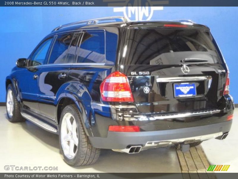 Black / Black 2008 Mercedes-Benz GL 550 4Matic