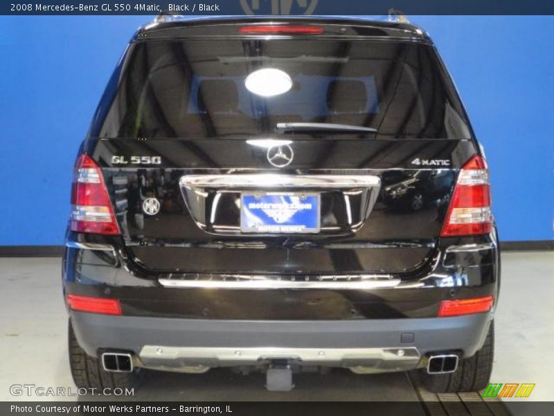 Black / Black 2008 Mercedes-Benz GL 550 4Matic