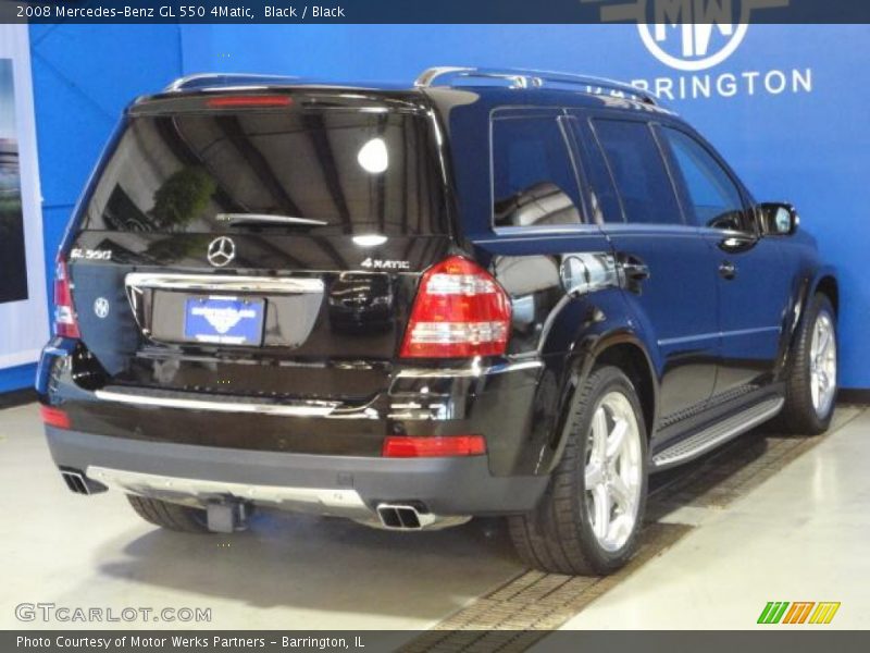 Black / Black 2008 Mercedes-Benz GL 550 4Matic