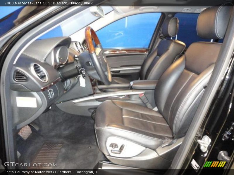Black / Black 2008 Mercedes-Benz GL 550 4Matic
