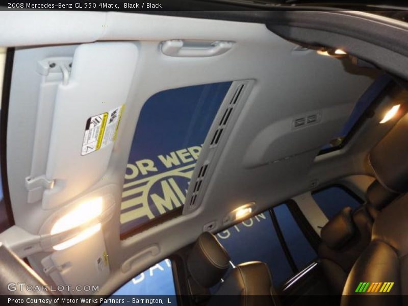 Black / Black 2008 Mercedes-Benz GL 550 4Matic