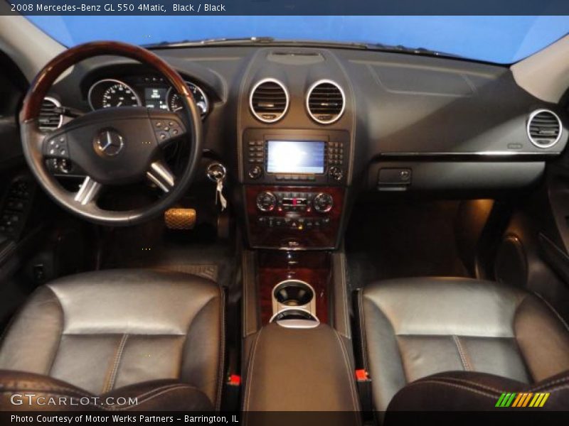 Black / Black 2008 Mercedes-Benz GL 550 4Matic