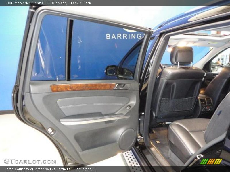 Black / Black 2008 Mercedes-Benz GL 550 4Matic
