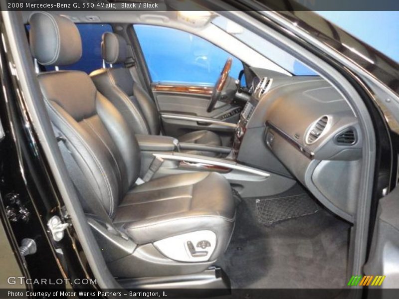 Black / Black 2008 Mercedes-Benz GL 550 4Matic