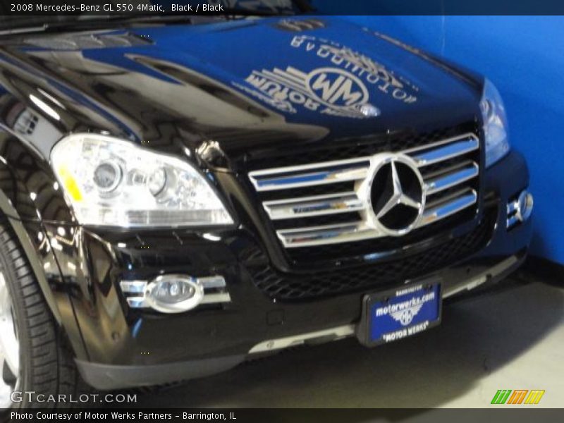 Black / Black 2008 Mercedes-Benz GL 550 4Matic