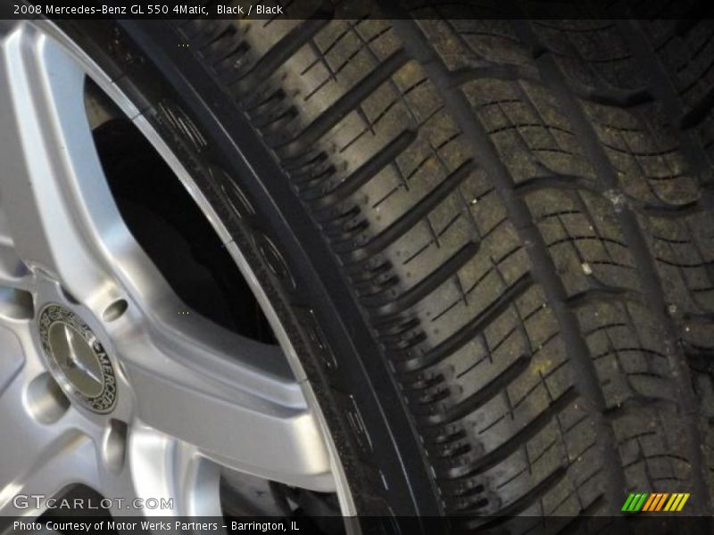 Black / Black 2008 Mercedes-Benz GL 550 4Matic