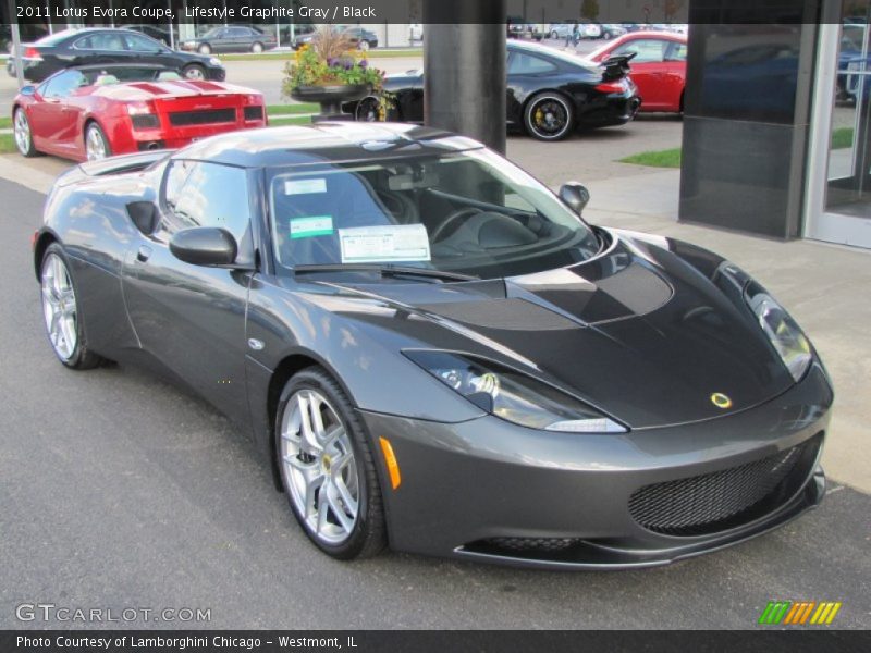Front 3/4 View of 2011 Evora Coupe