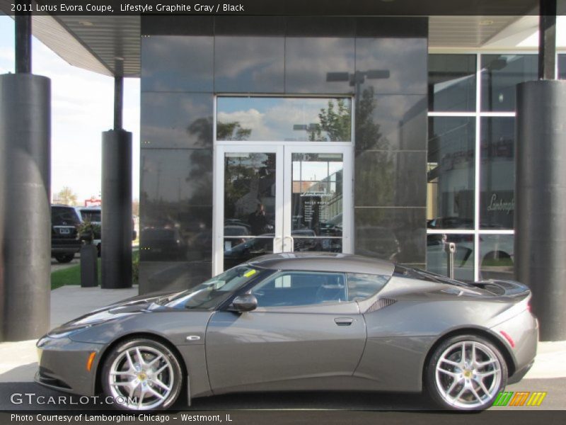 Lifestyle Graphite Gray / Black 2011 Lotus Evora Coupe