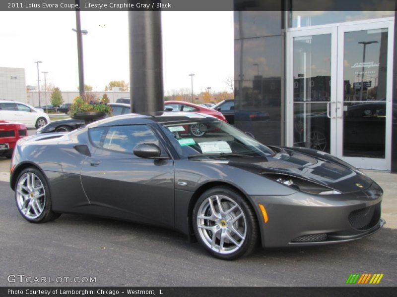 Lifestyle Graphite Gray / Black 2011 Lotus Evora Coupe