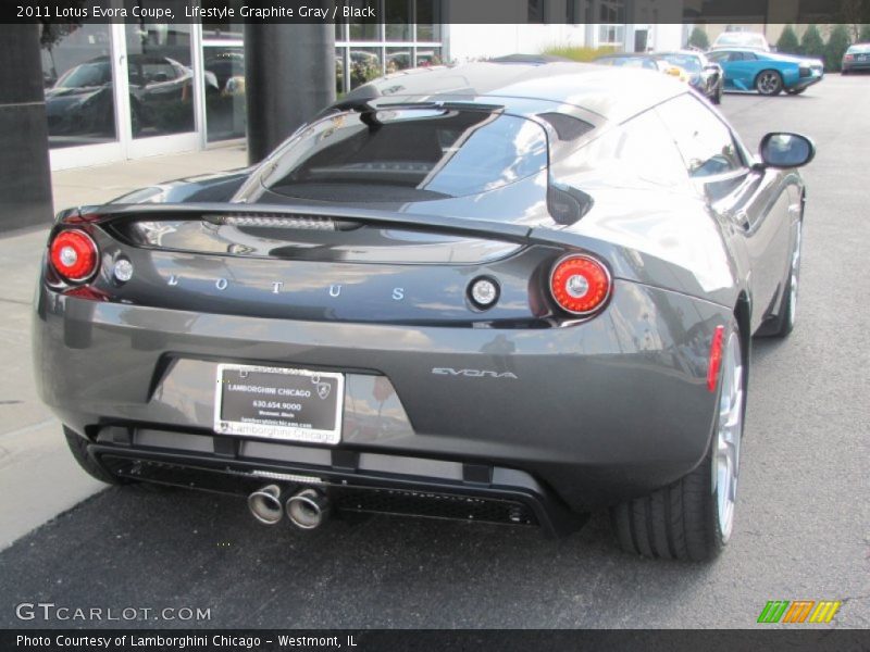 Lifestyle Graphite Gray / Black 2011 Lotus Evora Coupe