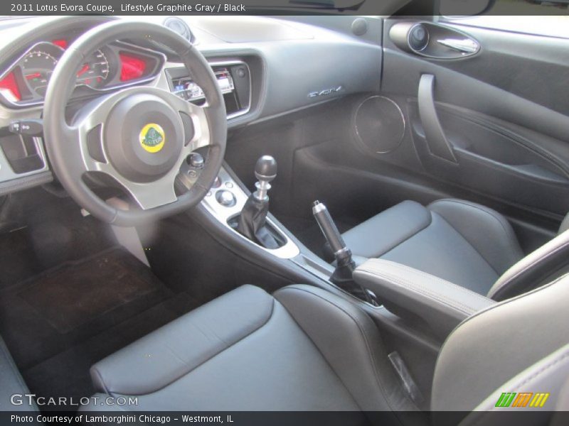  2011 Evora Coupe Black Interior
