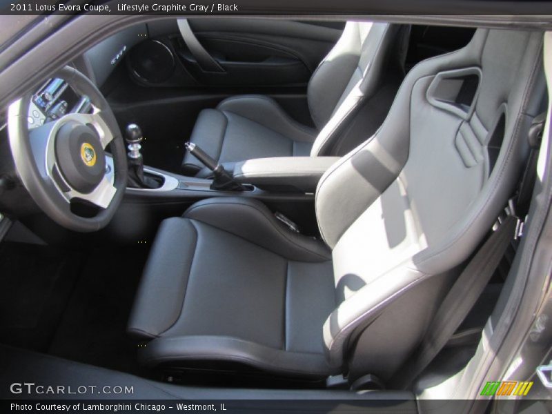 Driver Seat in Black - 2011 Lotus Evora Coupe