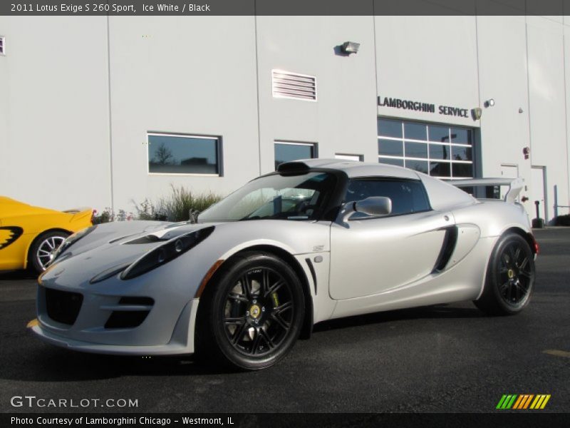 Ice White / Black 2011 Lotus Exige S 260 Sport