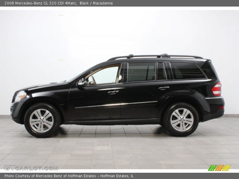 Black / Macadamia 2008 Mercedes-Benz GL 320 CDI 4Matic