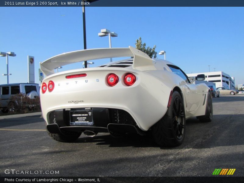 Ice White / Black 2011 Lotus Exige S 260 Sport