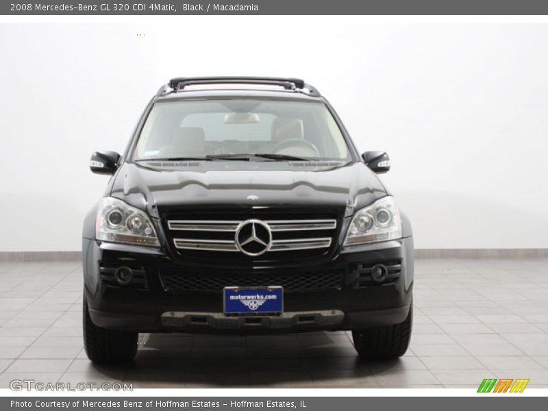 Black / Macadamia 2008 Mercedes-Benz GL 320 CDI 4Matic