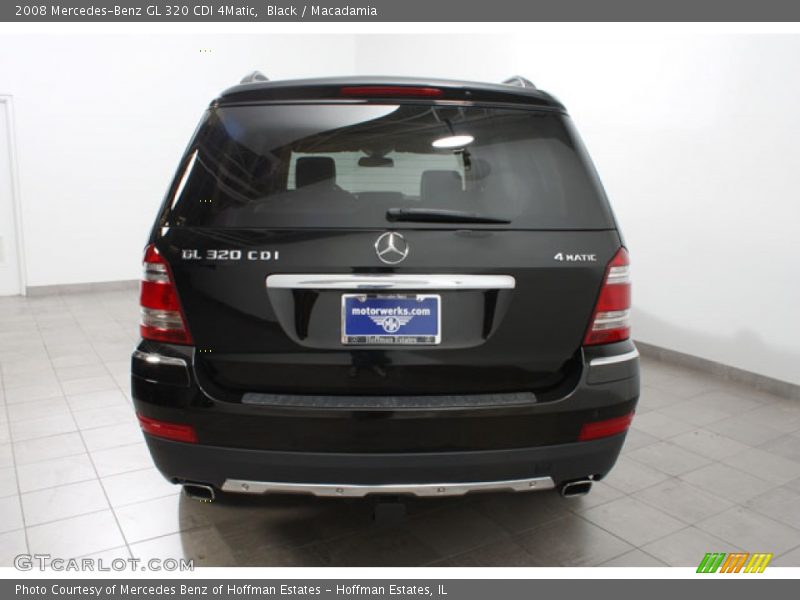 Black / Macadamia 2008 Mercedes-Benz GL 320 CDI 4Matic