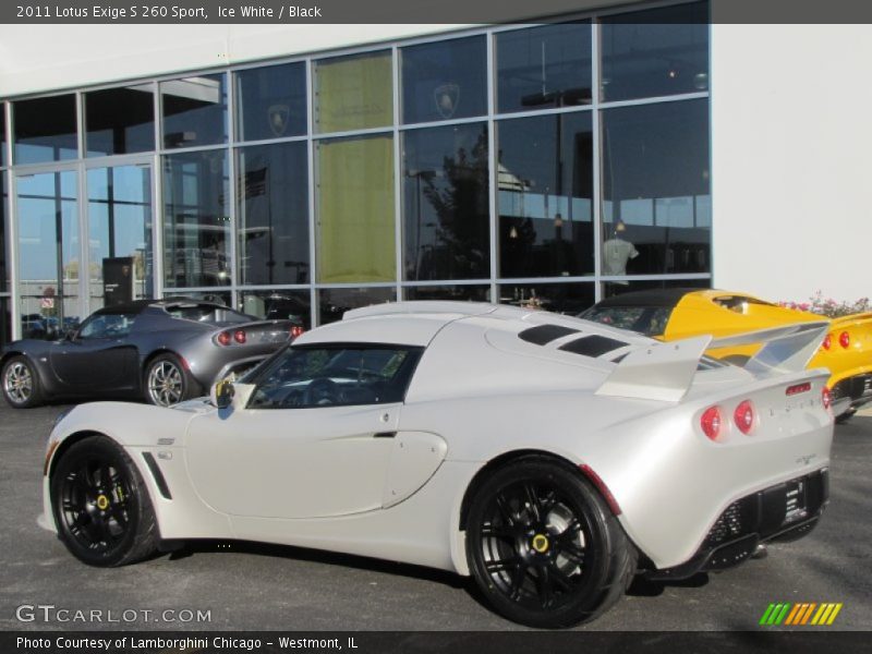 Ice White / Black 2011 Lotus Exige S 260 Sport