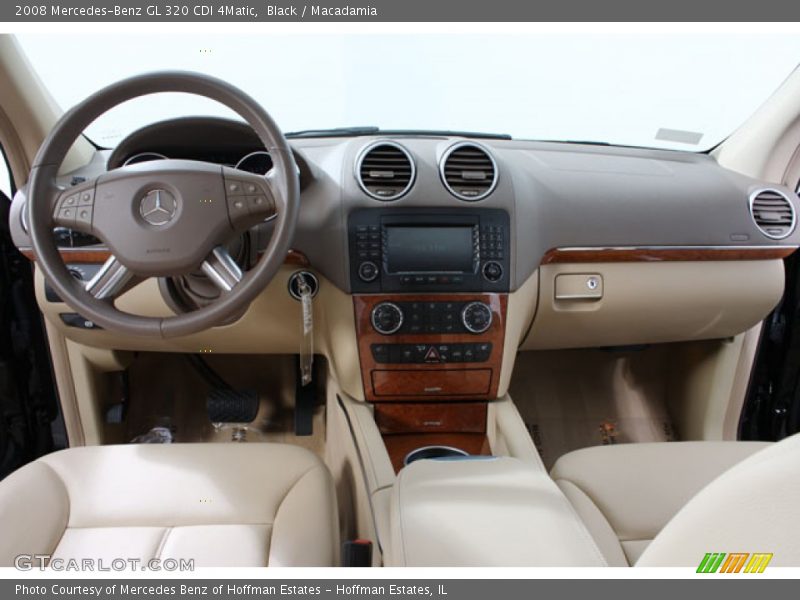 Black / Macadamia 2008 Mercedes-Benz GL 320 CDI 4Matic