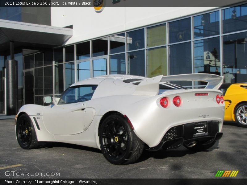Ice White / Black 2011 Lotus Exige S 260 Sport