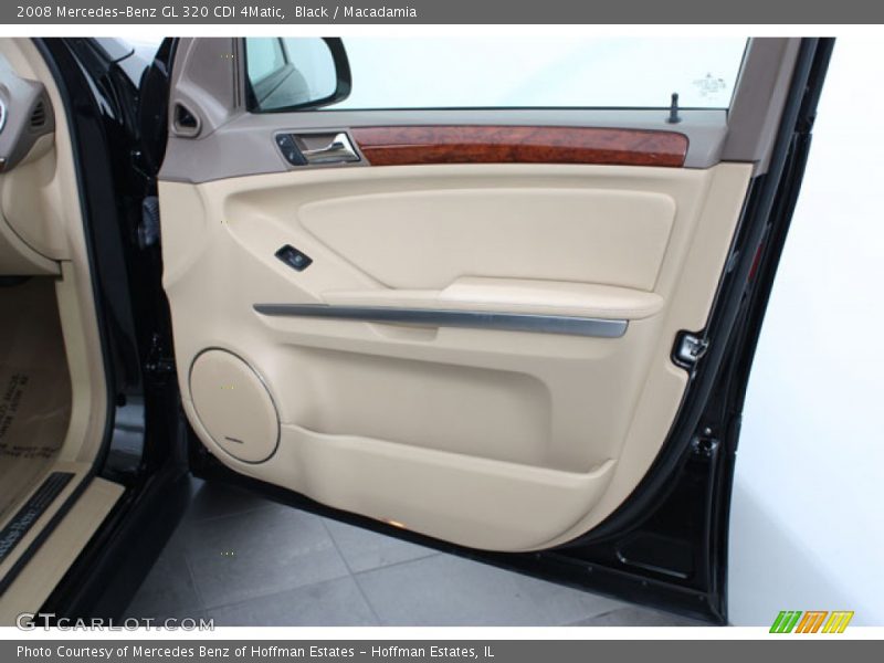 Black / Macadamia 2008 Mercedes-Benz GL 320 CDI 4Matic