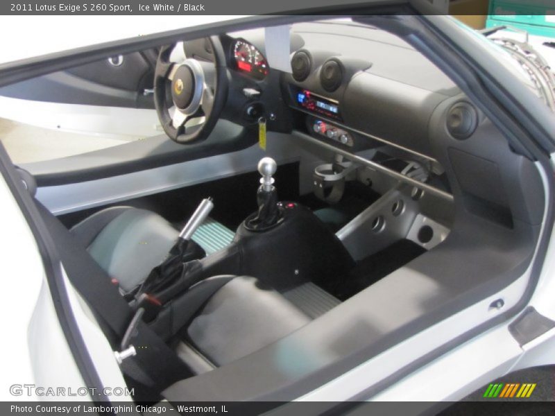  2011 Exige S 260 Sport Black Interior