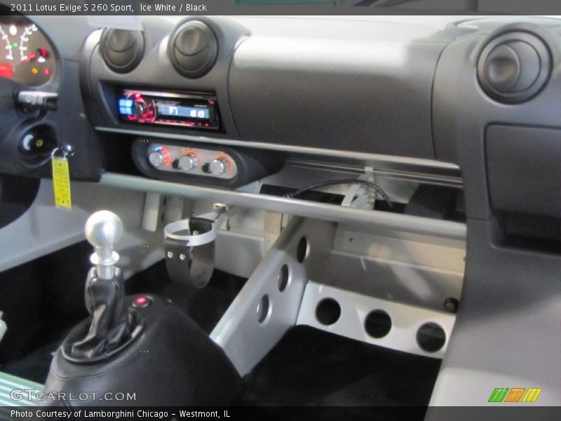 Dashboard of 2011 Exige S 260 Sport