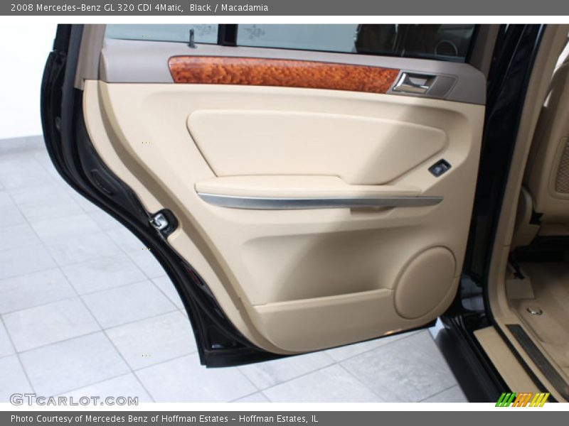 Black / Macadamia 2008 Mercedes-Benz GL 320 CDI 4Matic