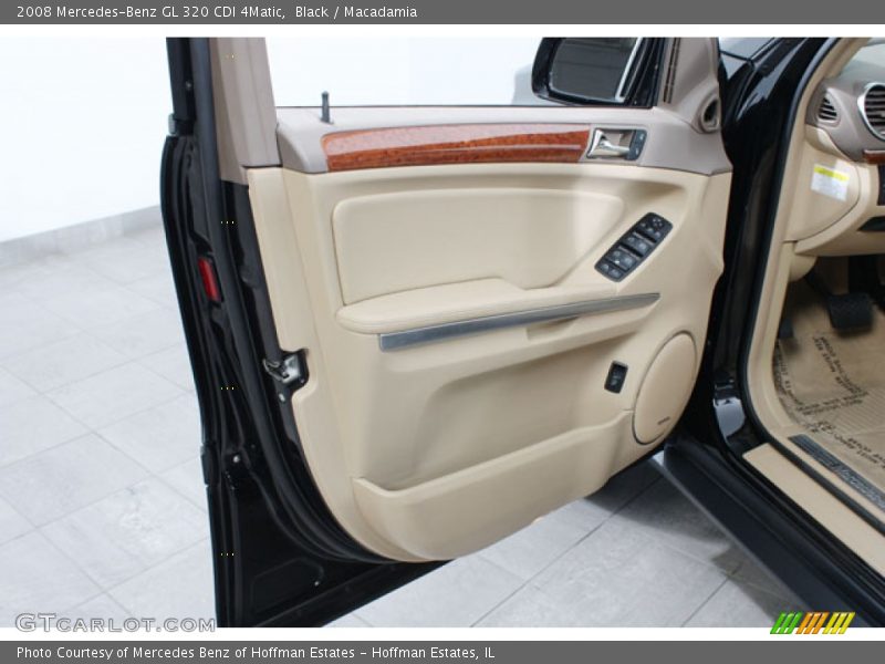 Black / Macadamia 2008 Mercedes-Benz GL 320 CDI 4Matic