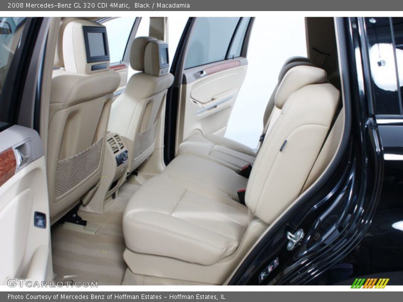 Black / Macadamia 2008 Mercedes-Benz GL 320 CDI 4Matic