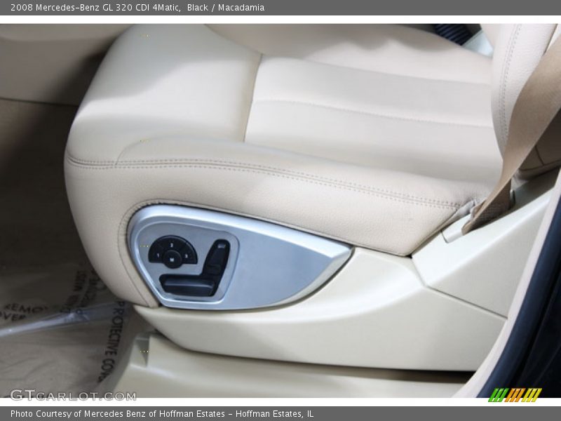 Black / Macadamia 2008 Mercedes-Benz GL 320 CDI 4Matic
