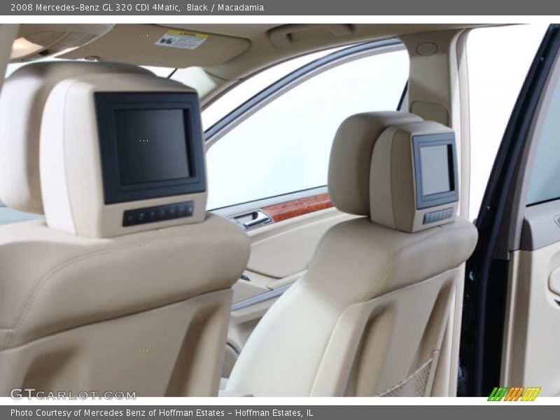 Black / Macadamia 2008 Mercedes-Benz GL 320 CDI 4Matic