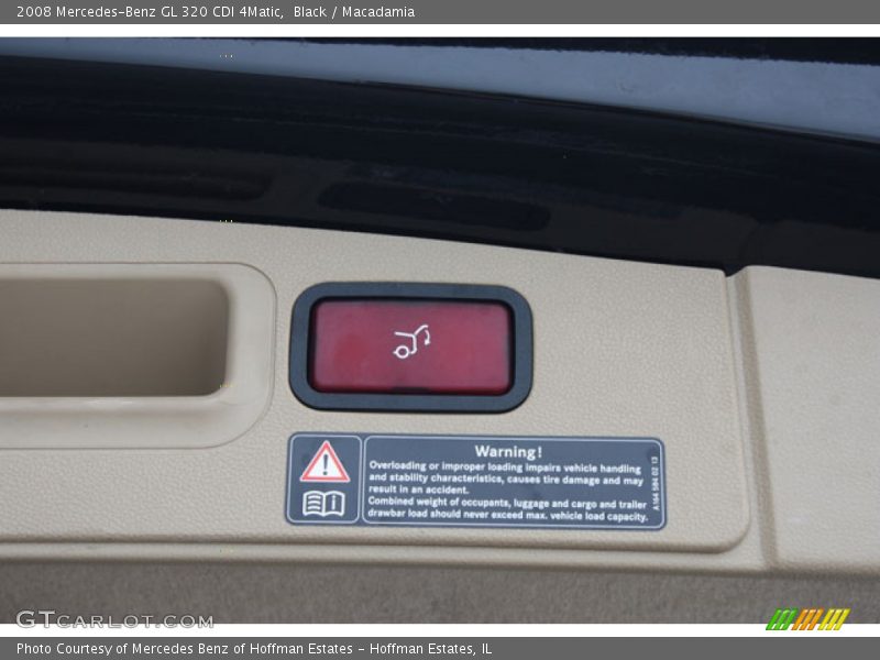 Black / Macadamia 2008 Mercedes-Benz GL 320 CDI 4Matic