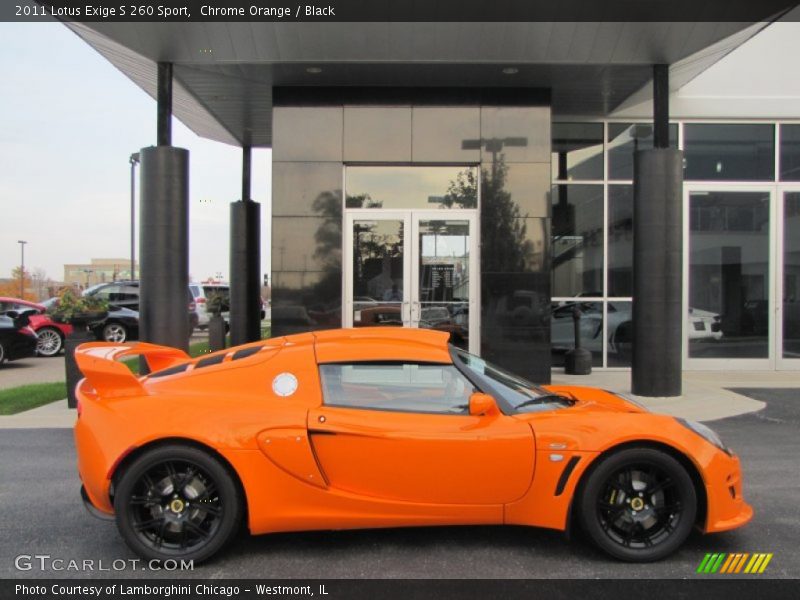  2011 Exige S 260 Sport Chrome Orange