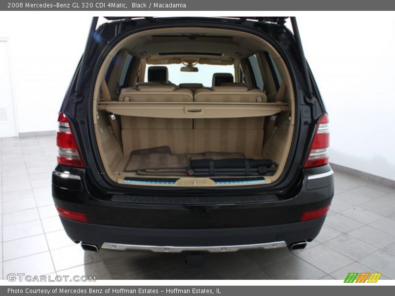 Black / Macadamia 2008 Mercedes-Benz GL 320 CDI 4Matic