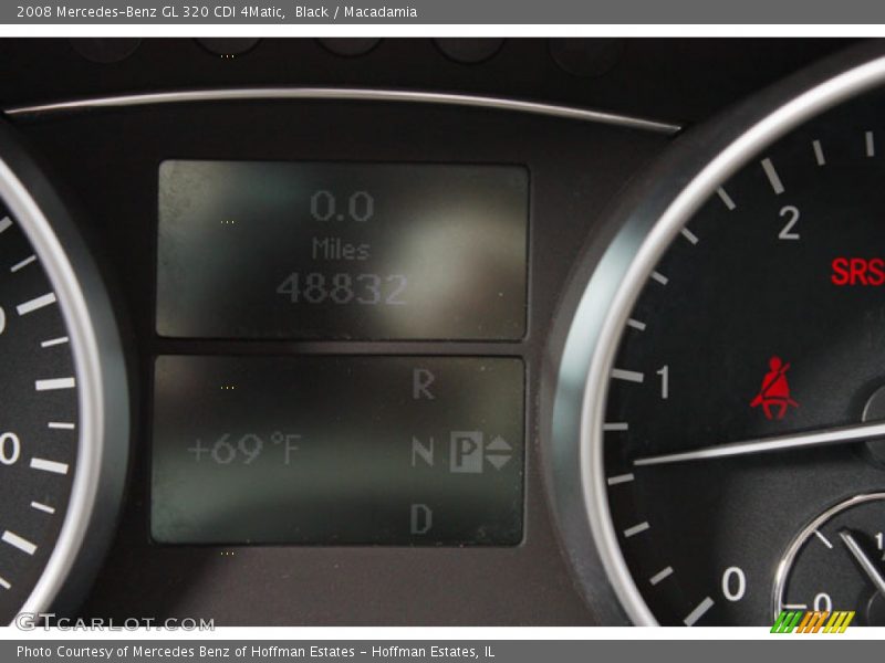 Black / Macadamia 2008 Mercedes-Benz GL 320 CDI 4Matic