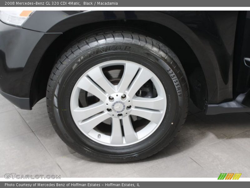 Black / Macadamia 2008 Mercedes-Benz GL 320 CDI 4Matic
