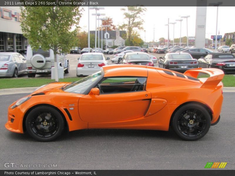  2011 Exige S 260 Sport Chrome Orange